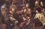 SERODINE, Giovanni Jesus among the Doctors (mk05) oil painting